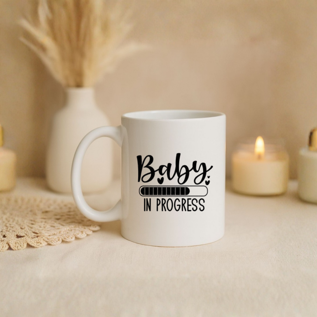Mug "Baby in progress"