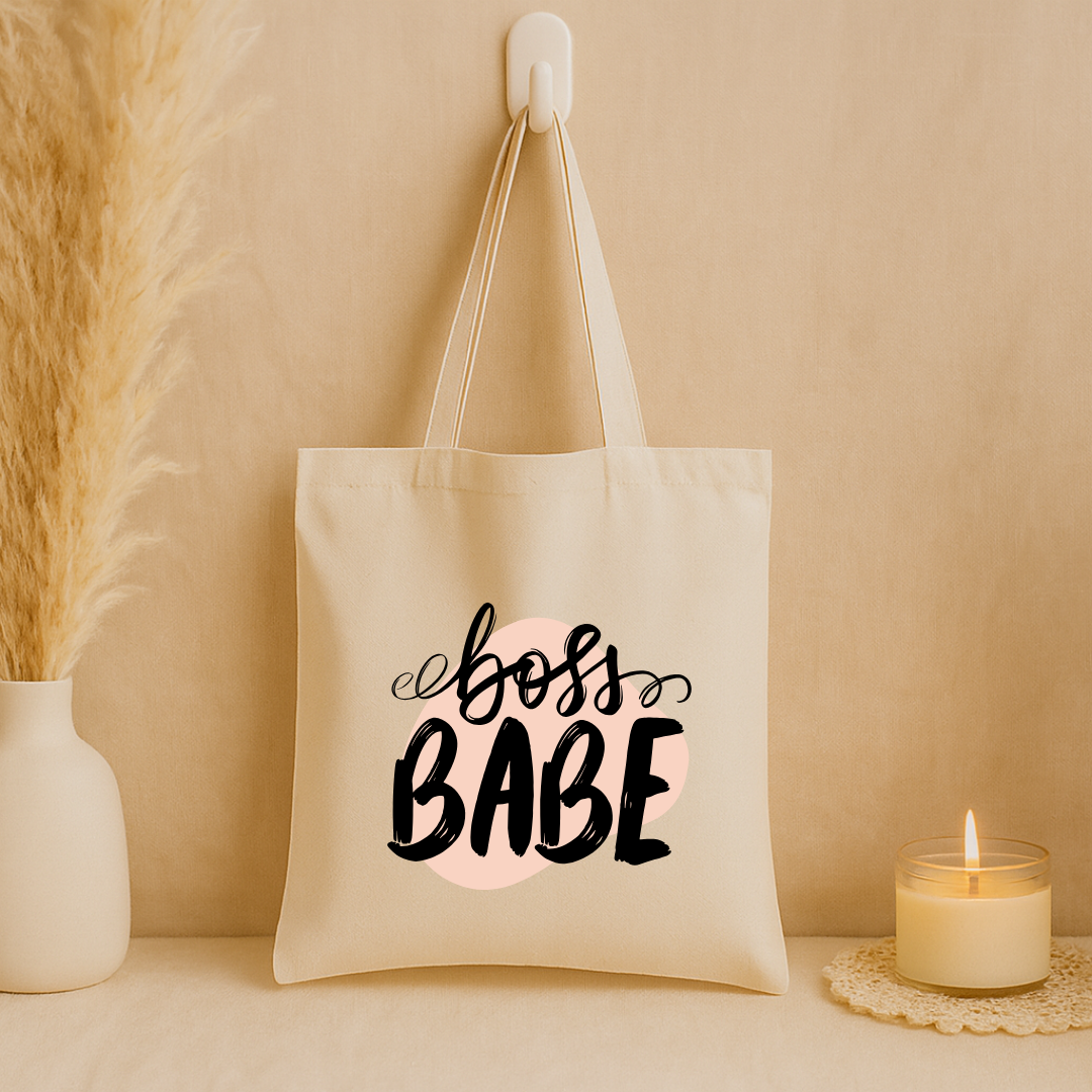Tote bag "Boss babe"