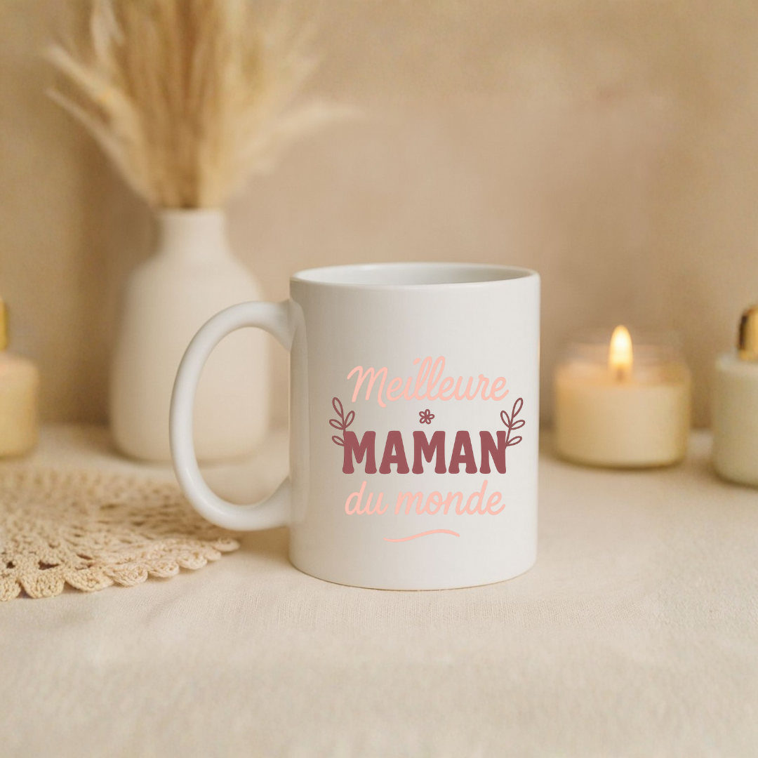 Mug "Meilleure maman du monde"
