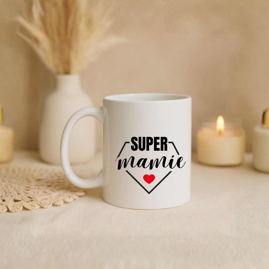 Mug "Super mamie"