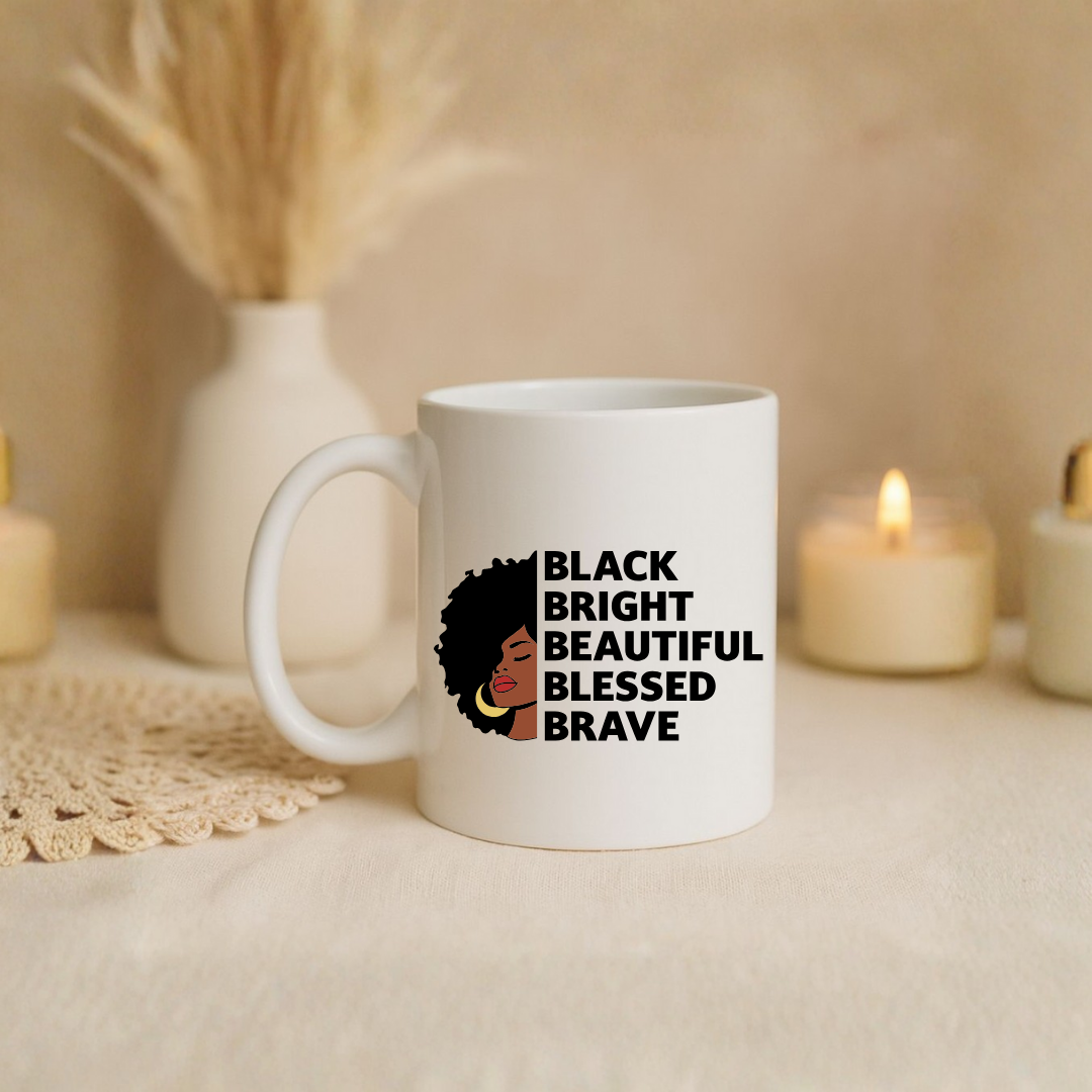 Mug "Black Bright ..."