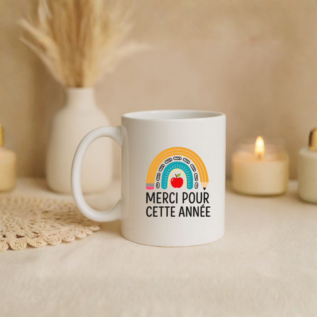 Mug "Merci pour cette année"
