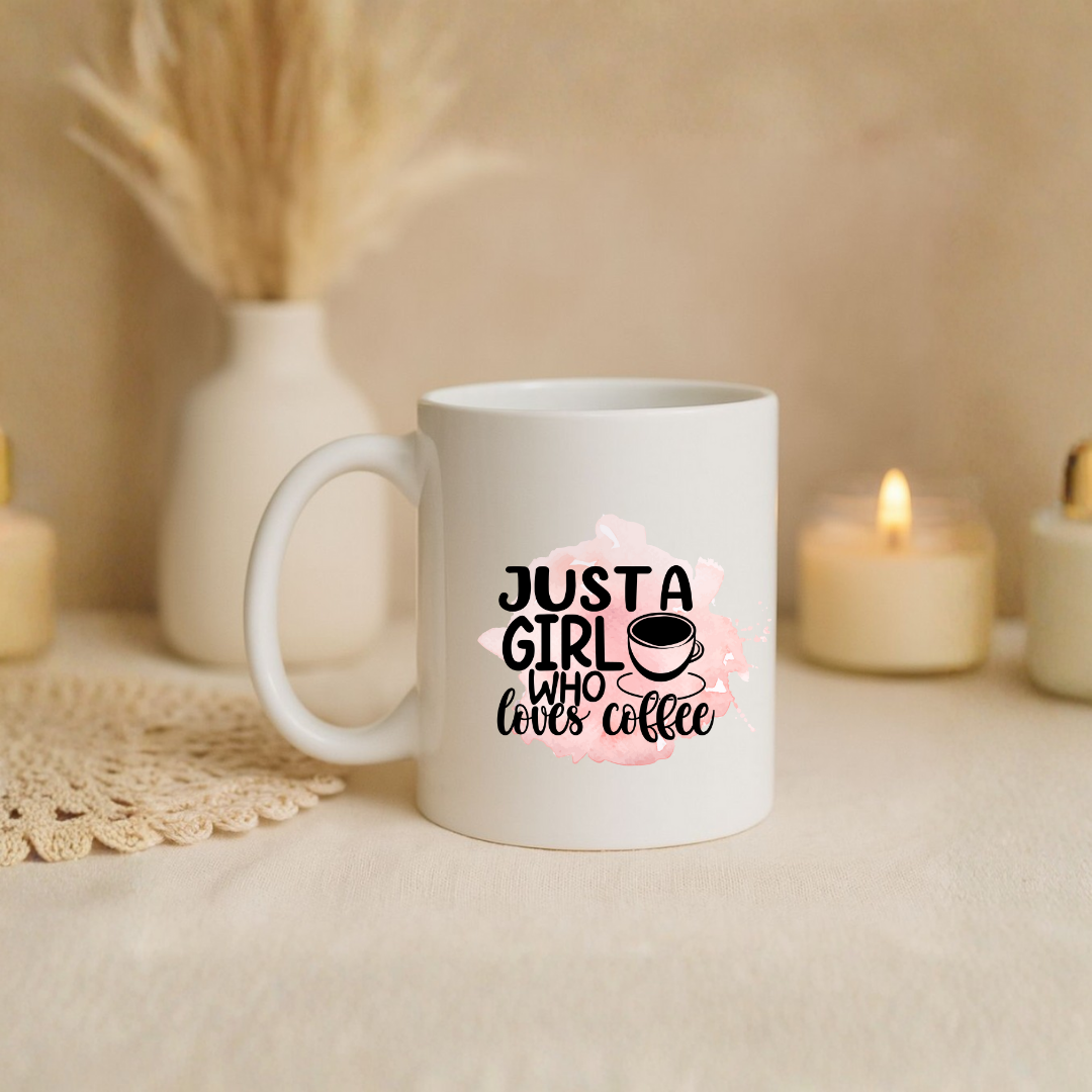 Mug "Just a girl..."
