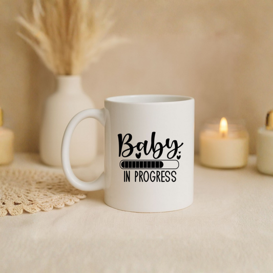 Mug "Baby in progress"