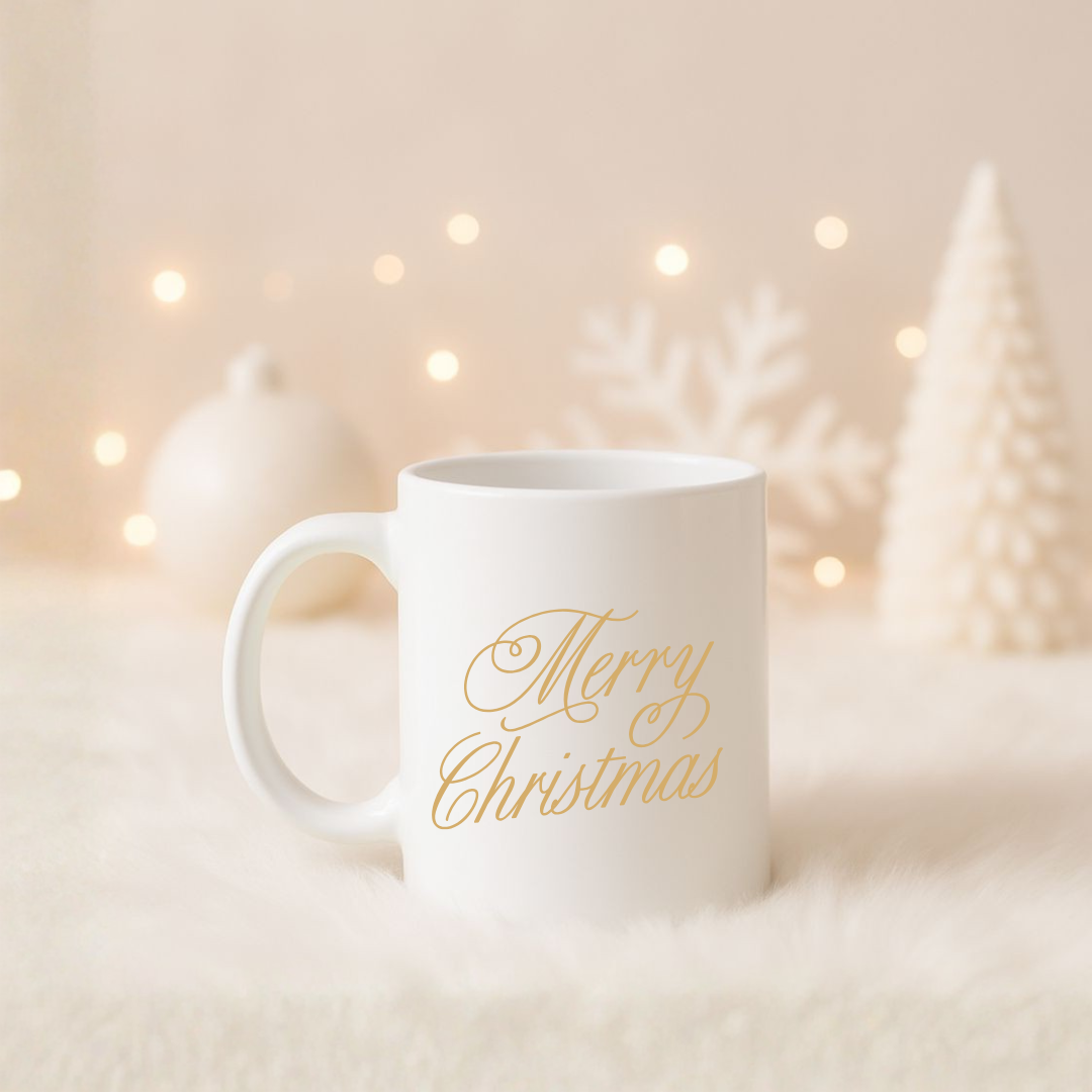 Mug Noël - "Merry Christmas"