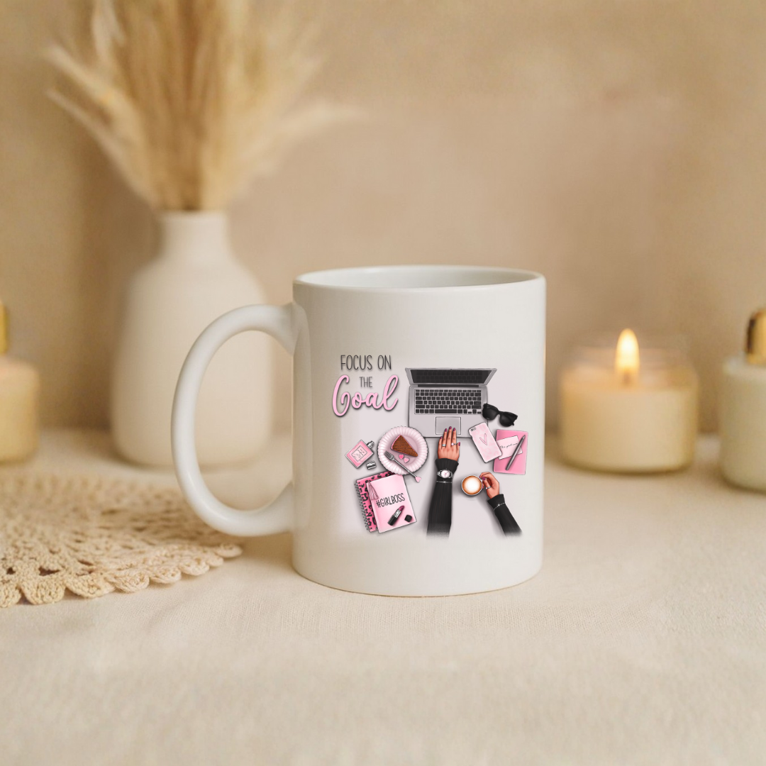 Mug "Focus on goal"