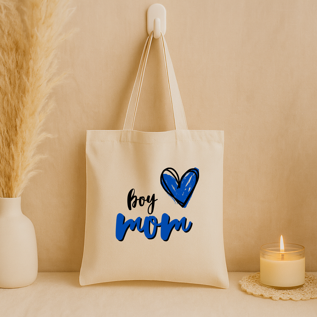 Tote bag Boy mom
