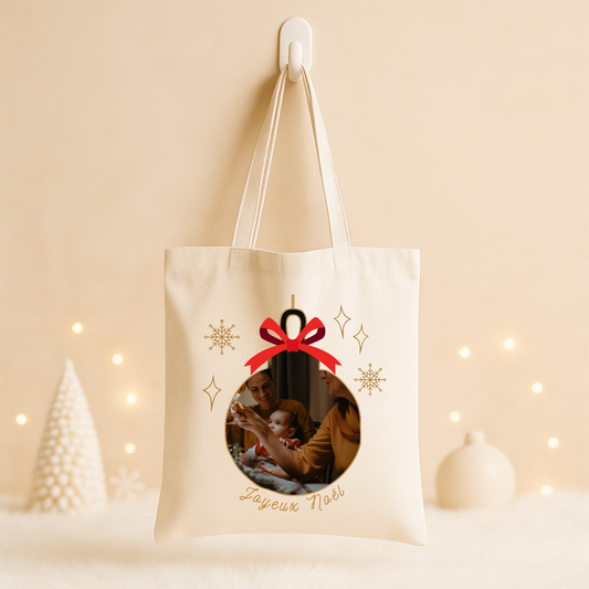 Tote bag Noël - Photo