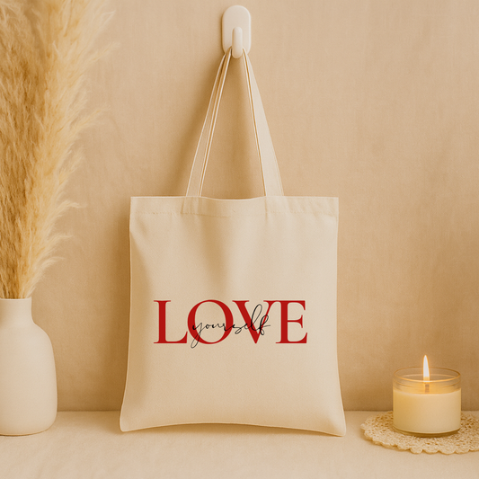Tote bag Love yourself