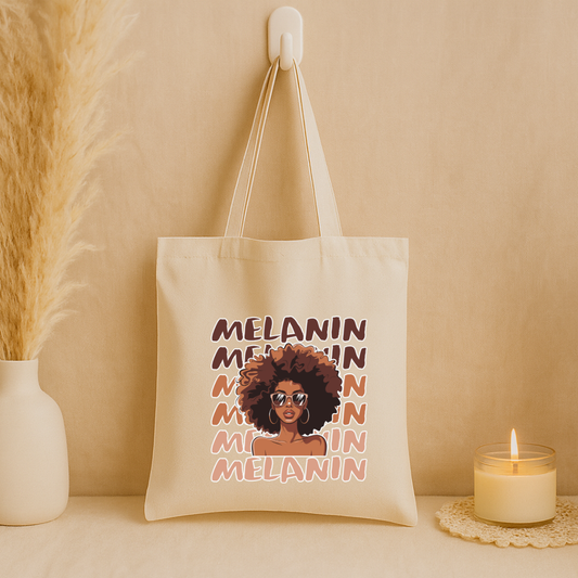 Tote bag "Melanin"