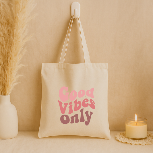 Tote bag "Good Vibes Only"