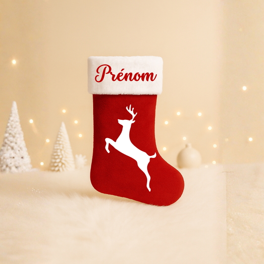 Chaussette Noël - Cerf