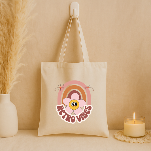 Tote bag "Retro vibes"