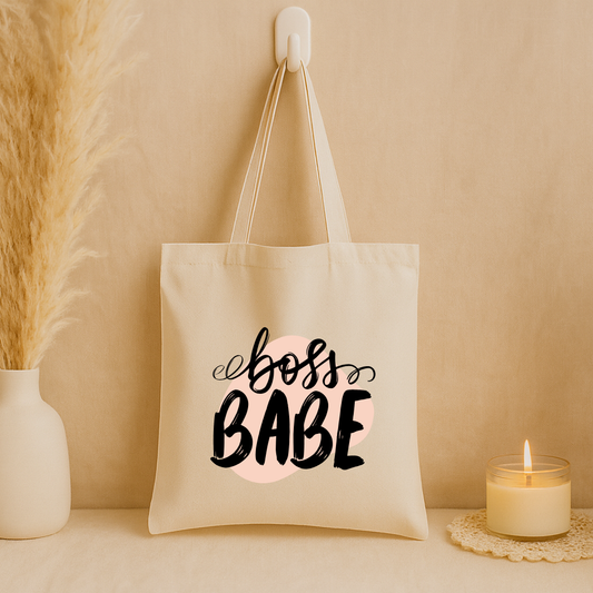 Tote bag "Boss babe"