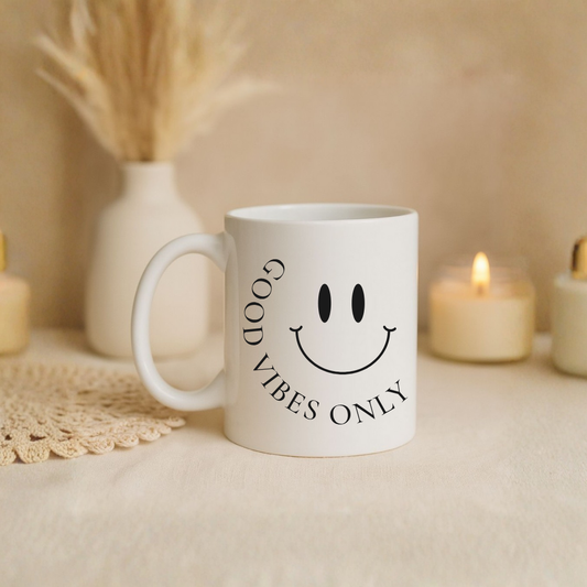 Mug "Good vibes only"