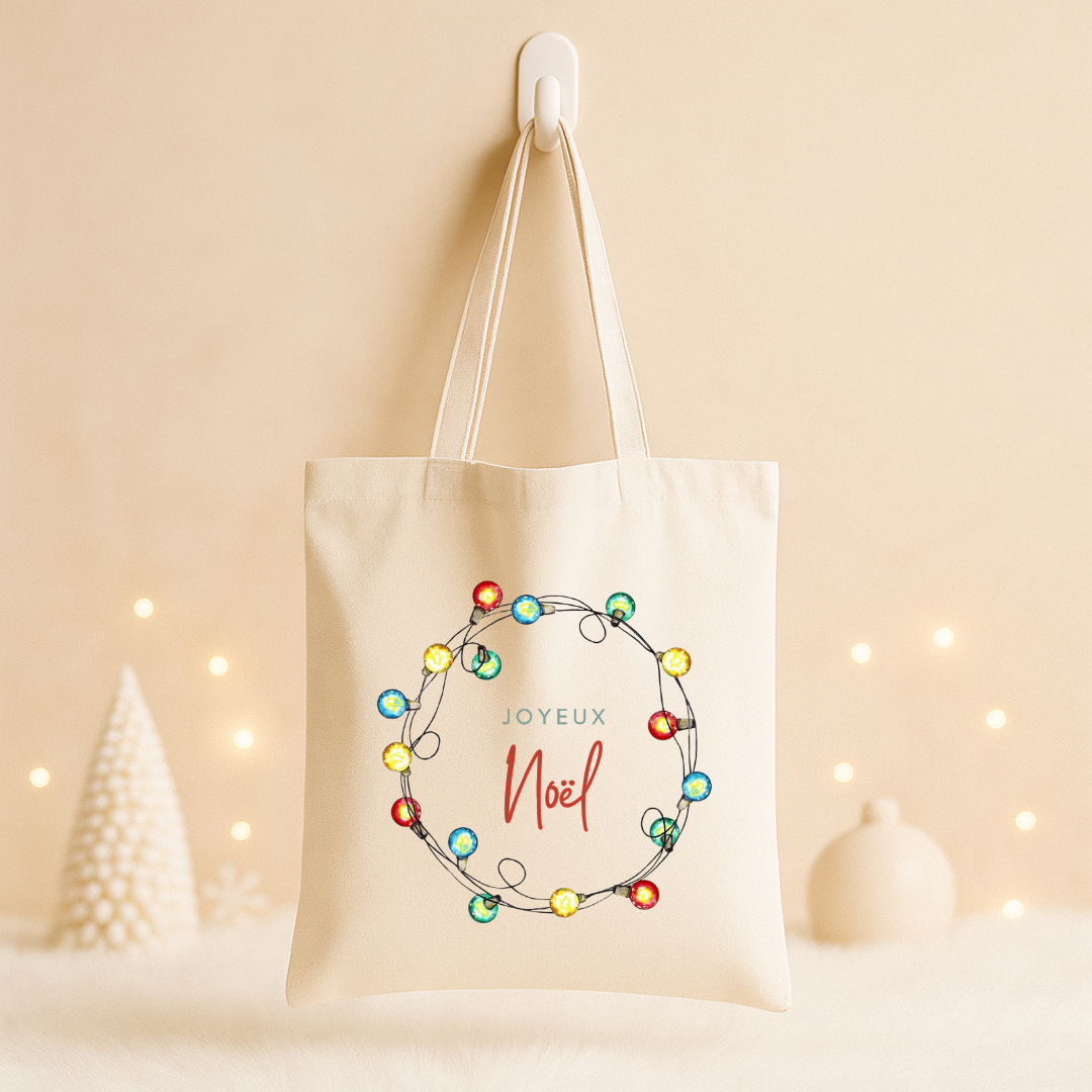 Tote bag Noël - "Joyeux Noël"