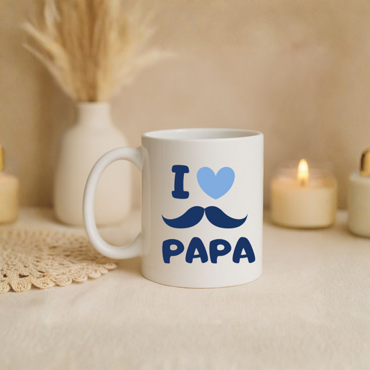 Mug "I love papa"