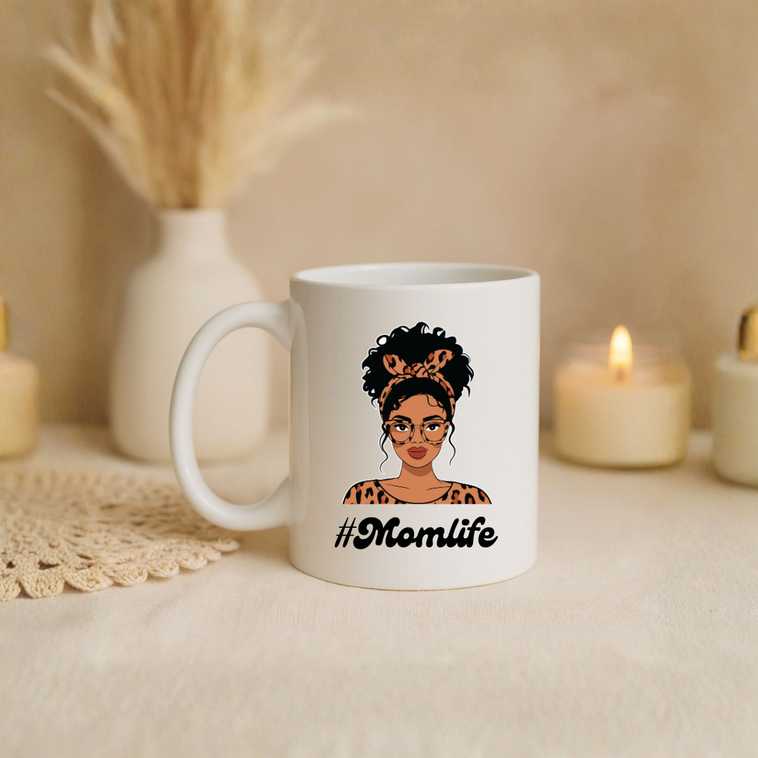 Mug "#Momlife"