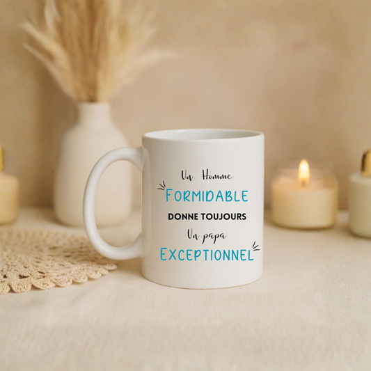 Mug "Un papa exceptionnel"