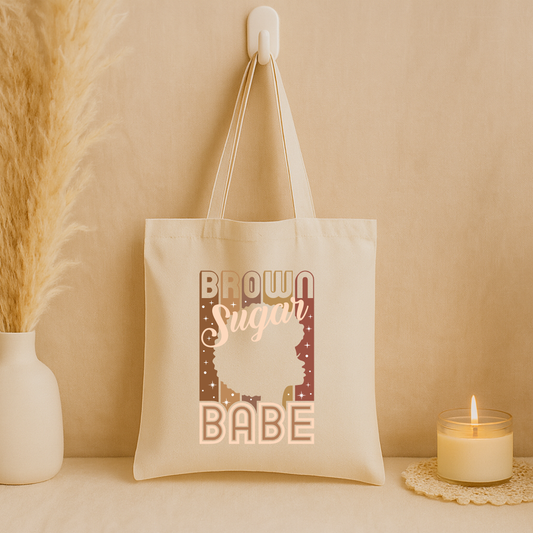 Tote bag "Brown sugar Babe"