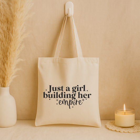 Tote bag "Just a girl..."