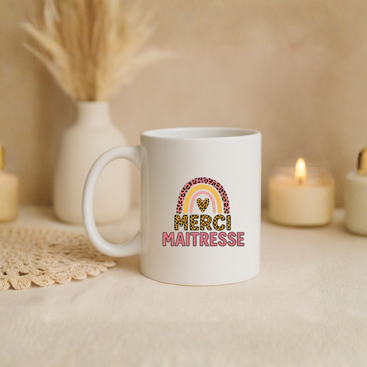 Mug "Merci maitresse"
