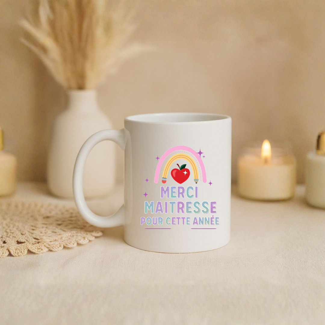 Mug "Merci maitresse"