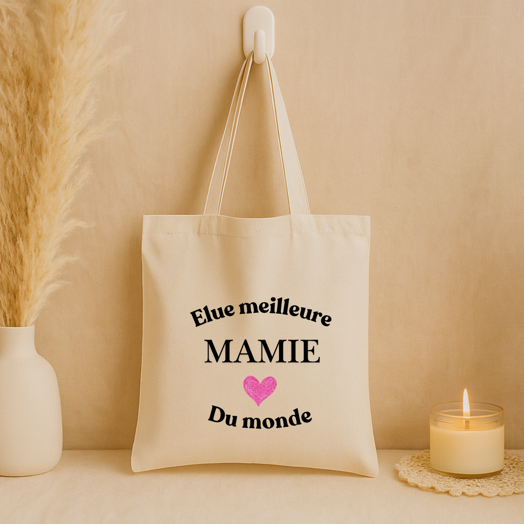 Tote bag "Elue meilleure Mamie"