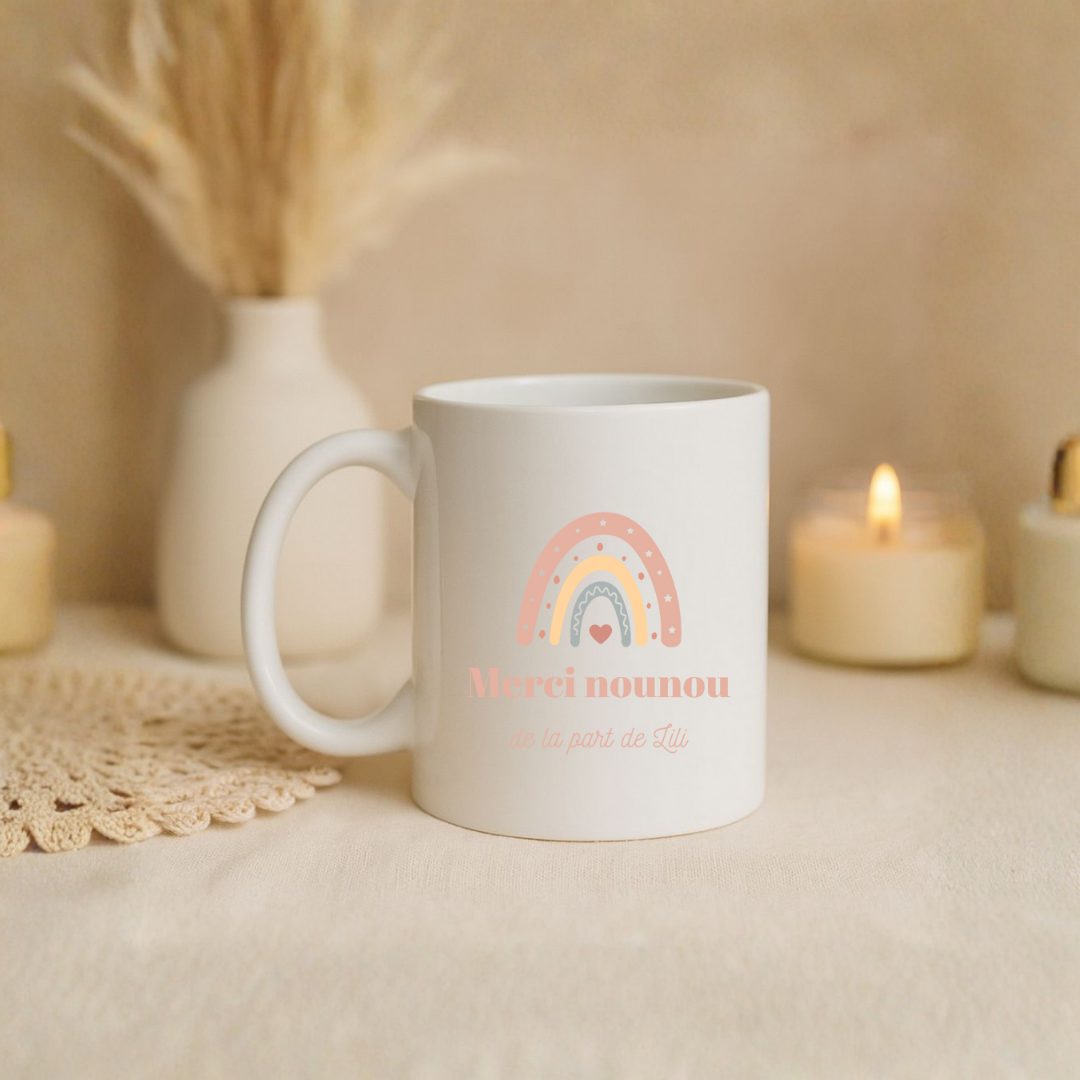 Mug "Merci nounou"