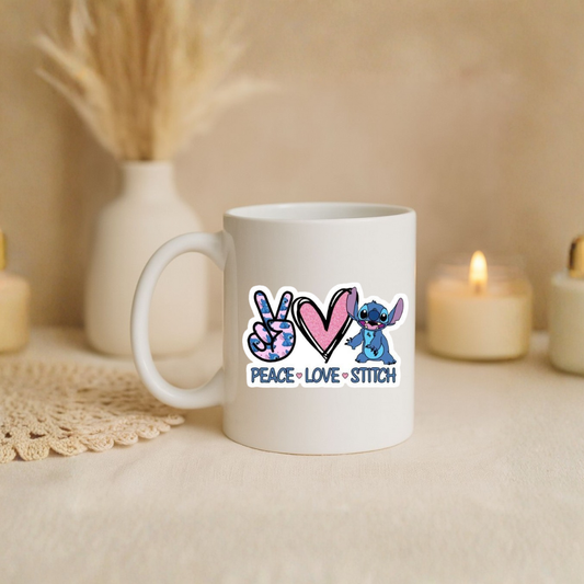 Mug "Peace Love & ..."